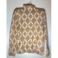 Jersey estampado rombos