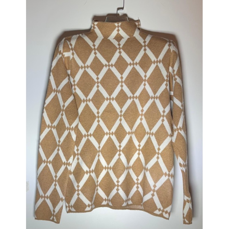 Jersey estampado rombos