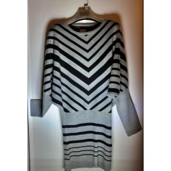 Jersey  fajín largo a rayas