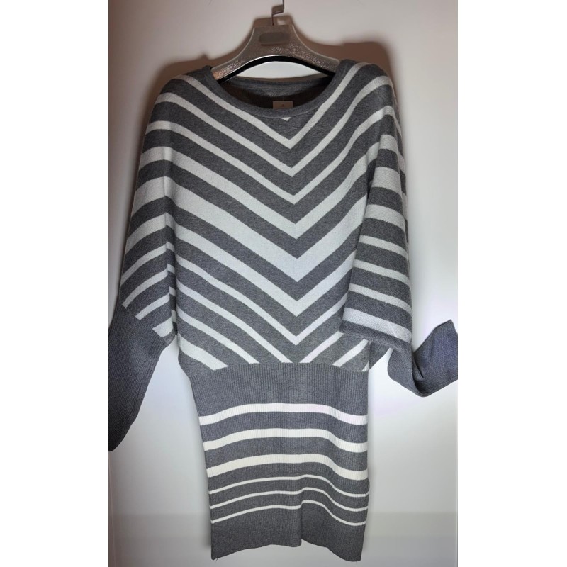 Jersey  fajín largo a rayas