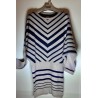 Jersey  fajín largo a rayas
