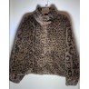 Bomber pelo animal print