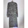 Conjunto punto falda y jersey animal print