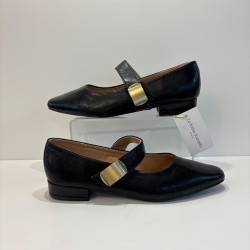 Bailarina Negras cierre velcro