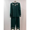 Conjunto punto jersey camisero y pantalón