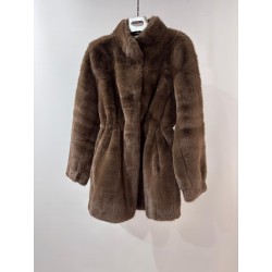 Abrigo pelo estilo parka