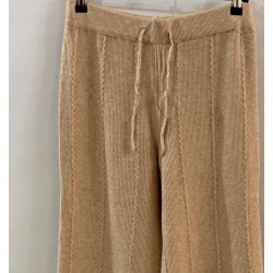 Pantalón de punto trenzado