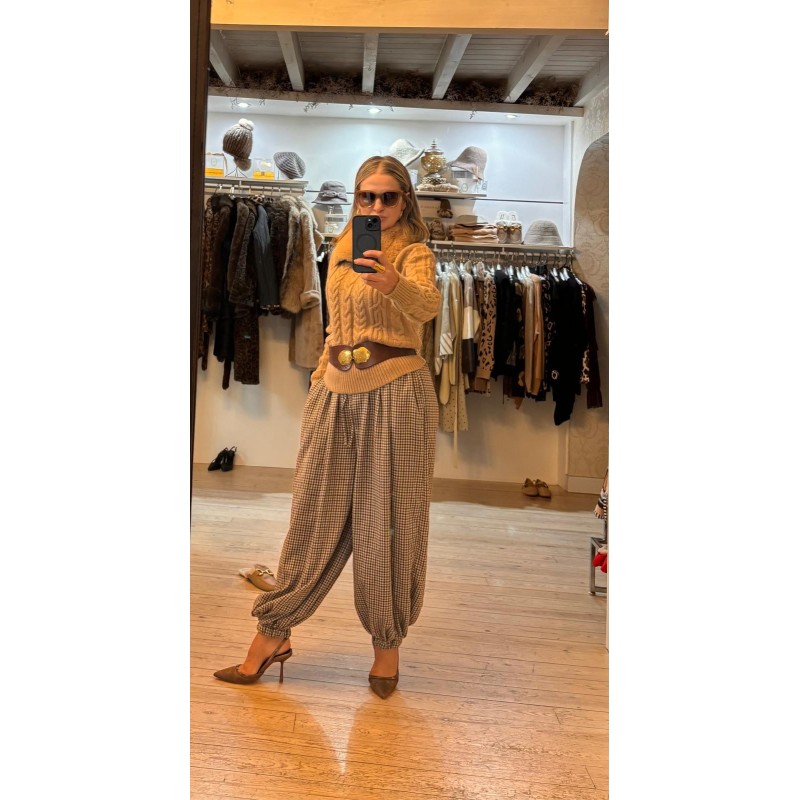 Jersey  de ochos y  pelo cuello