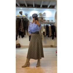 Camisa popelín lorzas