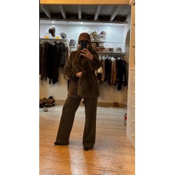 Abrigo pelo estilo parka