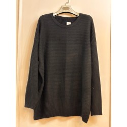 Jersey oversaze textura a rayas