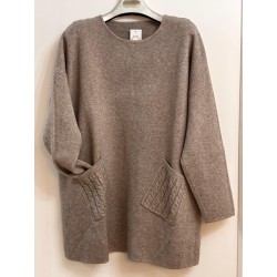 Jersey oversaze con bolsillos