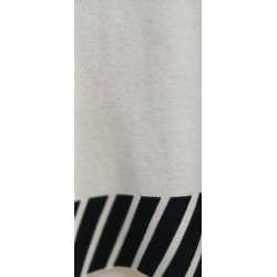 Conjunto punto jersey y pantalón cenefa rayas