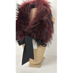 Cuello  de zorro con lazo