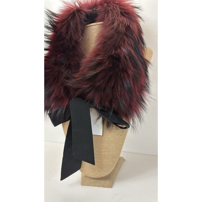 Cuello  de zorro con lazo