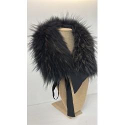 Cuello  de zorro con lazo