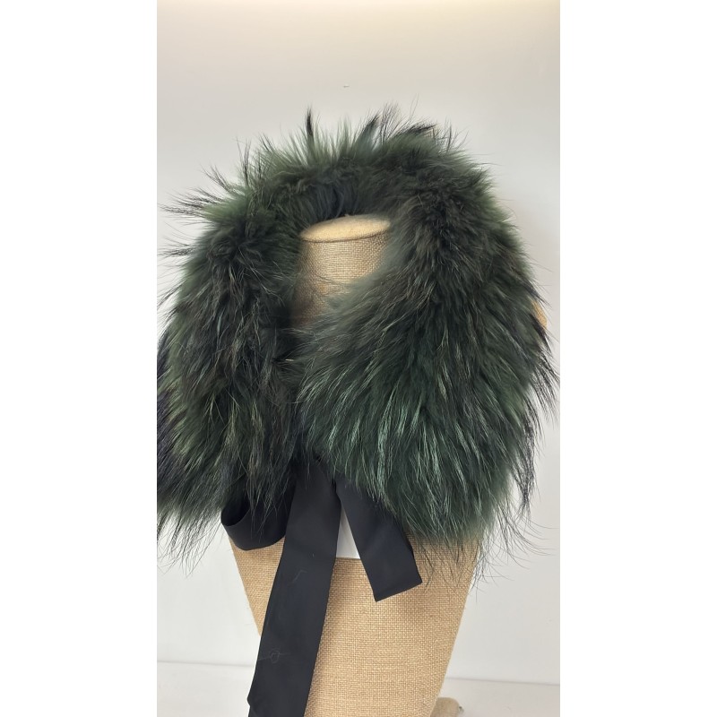 Cuello  de zorro con lazo