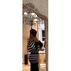 Jersey  fajín largo a rayas