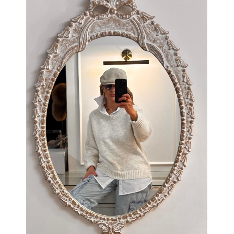 Jersey con camisa incorporada