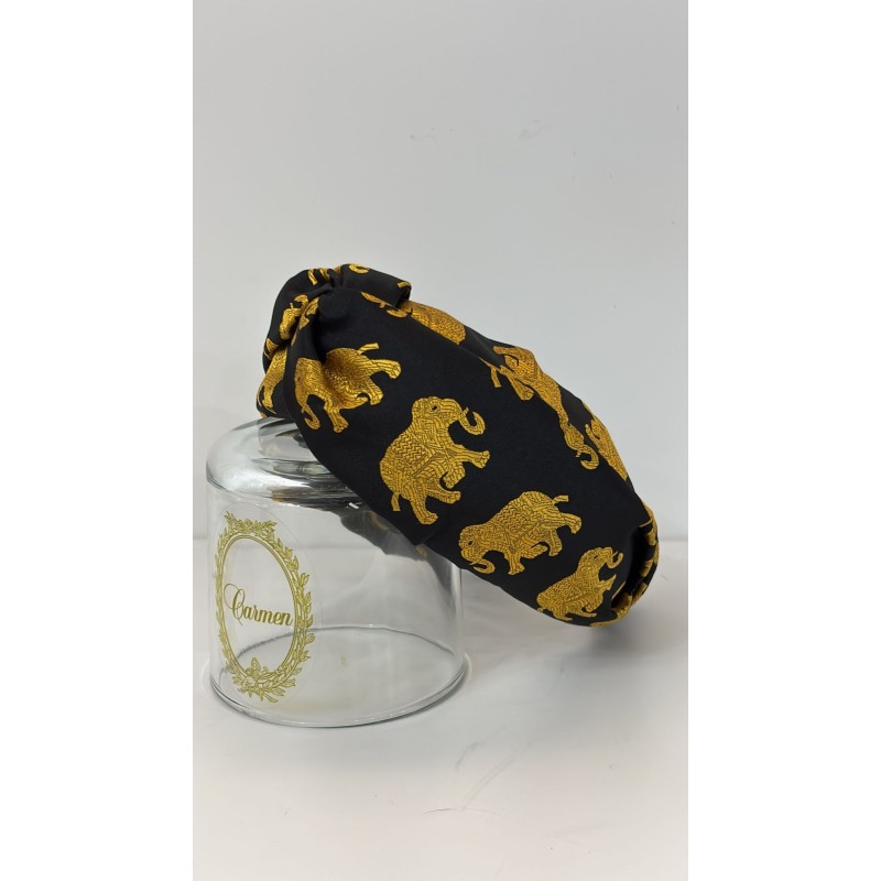 Diadema Elefantes dorados