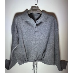 Jersey cuello camisero