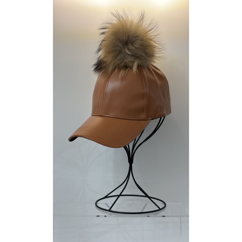 Visera polipiel pompon  zorro