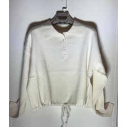 Jersey cuello camisero