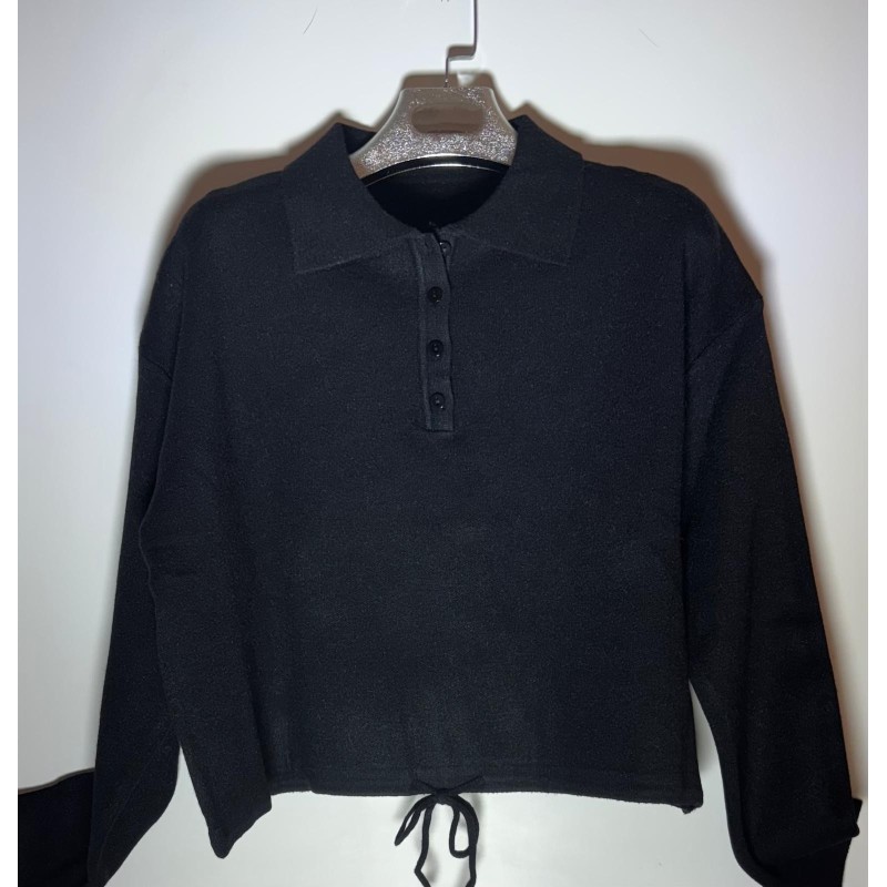 Jersey cuello camisero