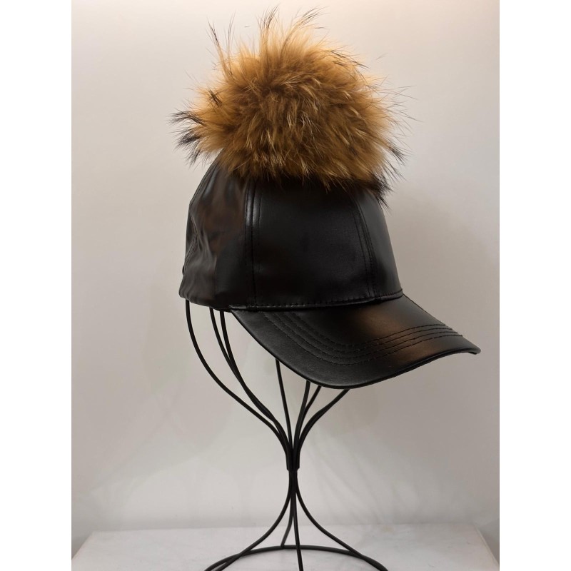 Visera polipiel pompon  zorro