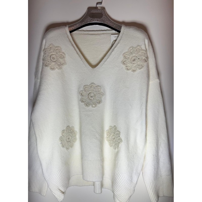 Jersey flores brillo