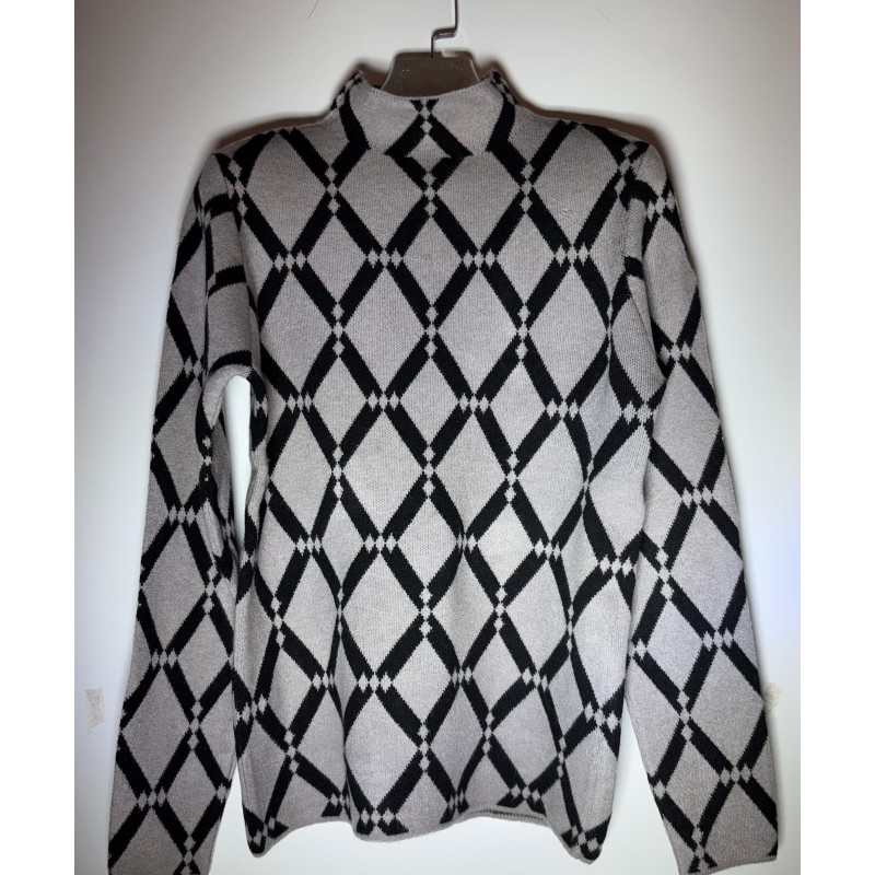 Jersey estampado rombos